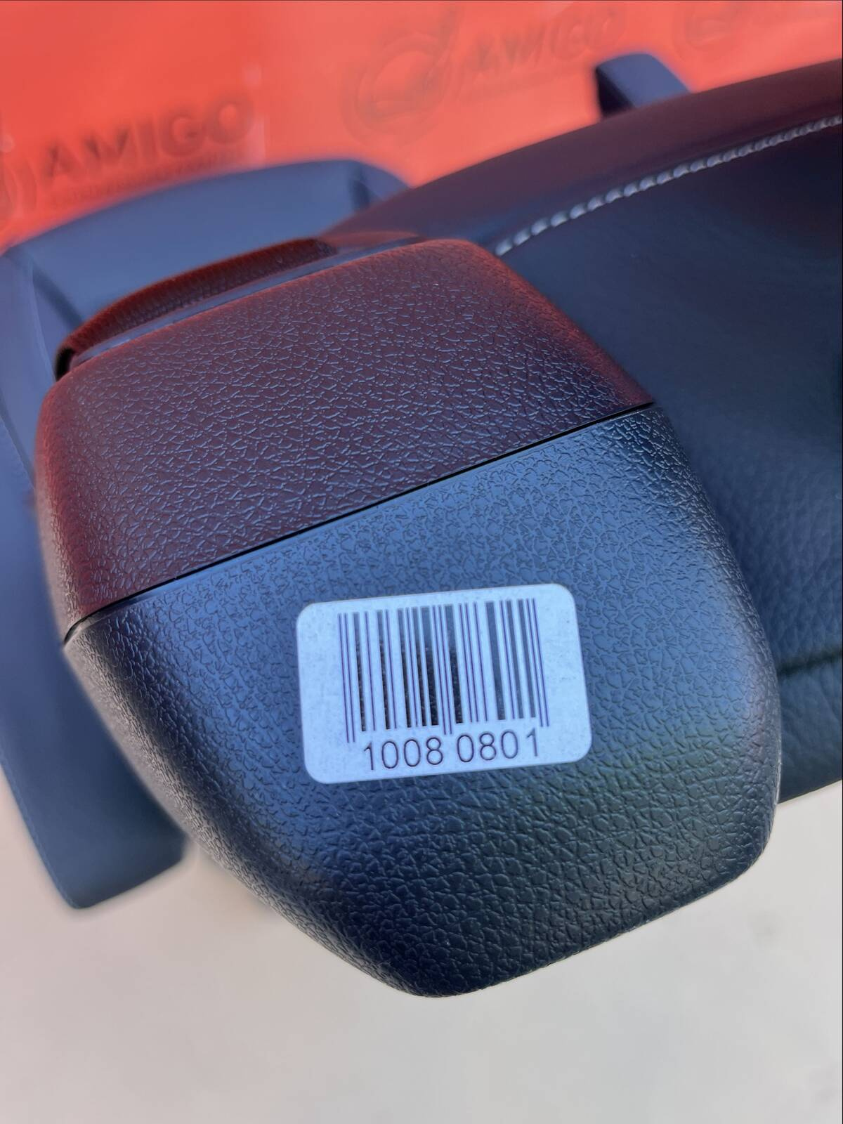 Seat single rear Mercedes V-class W447 Leather Lugano Black NEW