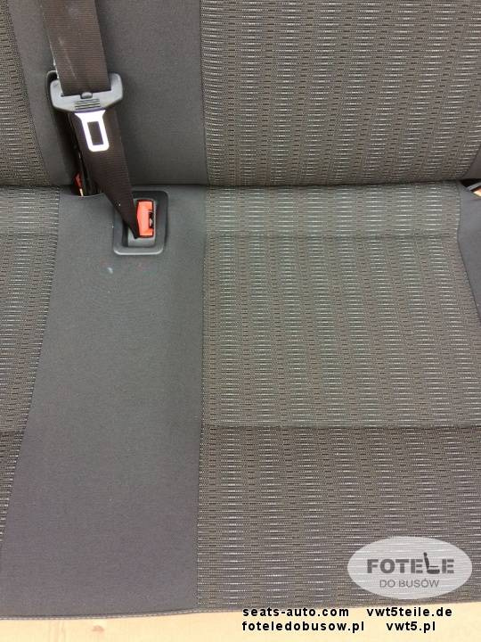 Bench rear triple seat VW T6 Transporter PANDU t5