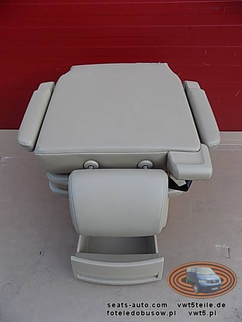 VW T5 Multivan swivel seat, cream