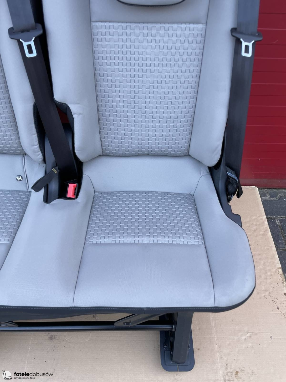 Seat Ford Transit Custom bench rear seats double single Capitol Palazzo Grey 3rd