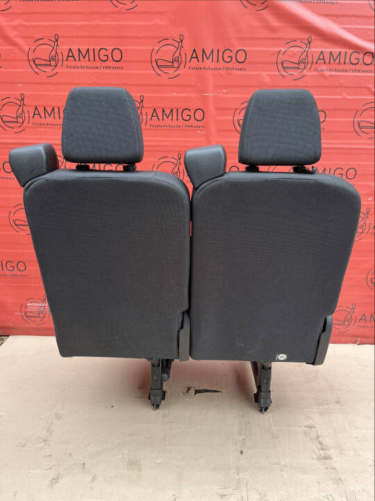 Seat Ford Transit MK8 bench double rear two-seats Capitol armrest