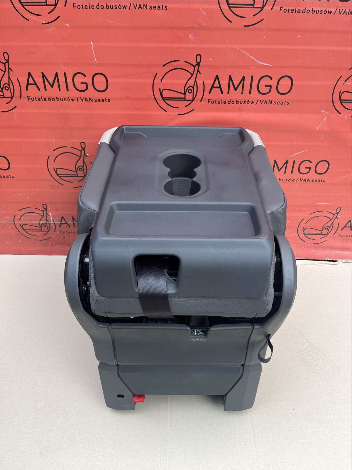 Seat NEW VW Multivan single middle with seatbelt T7 Leather Savona