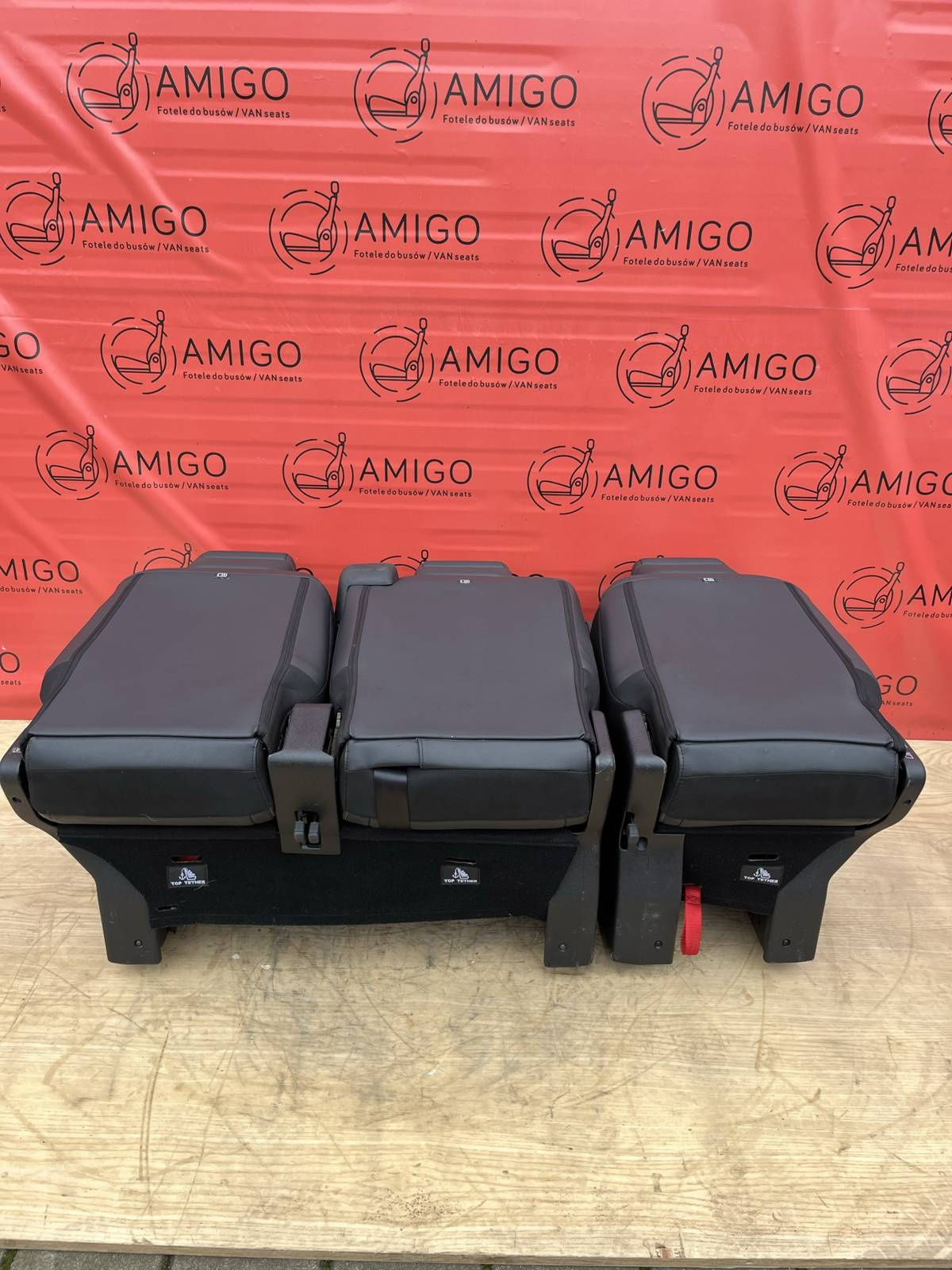 Rear bench seat Traveller Spacetourer Ulysse Zafira Life Vivaro Proace leather