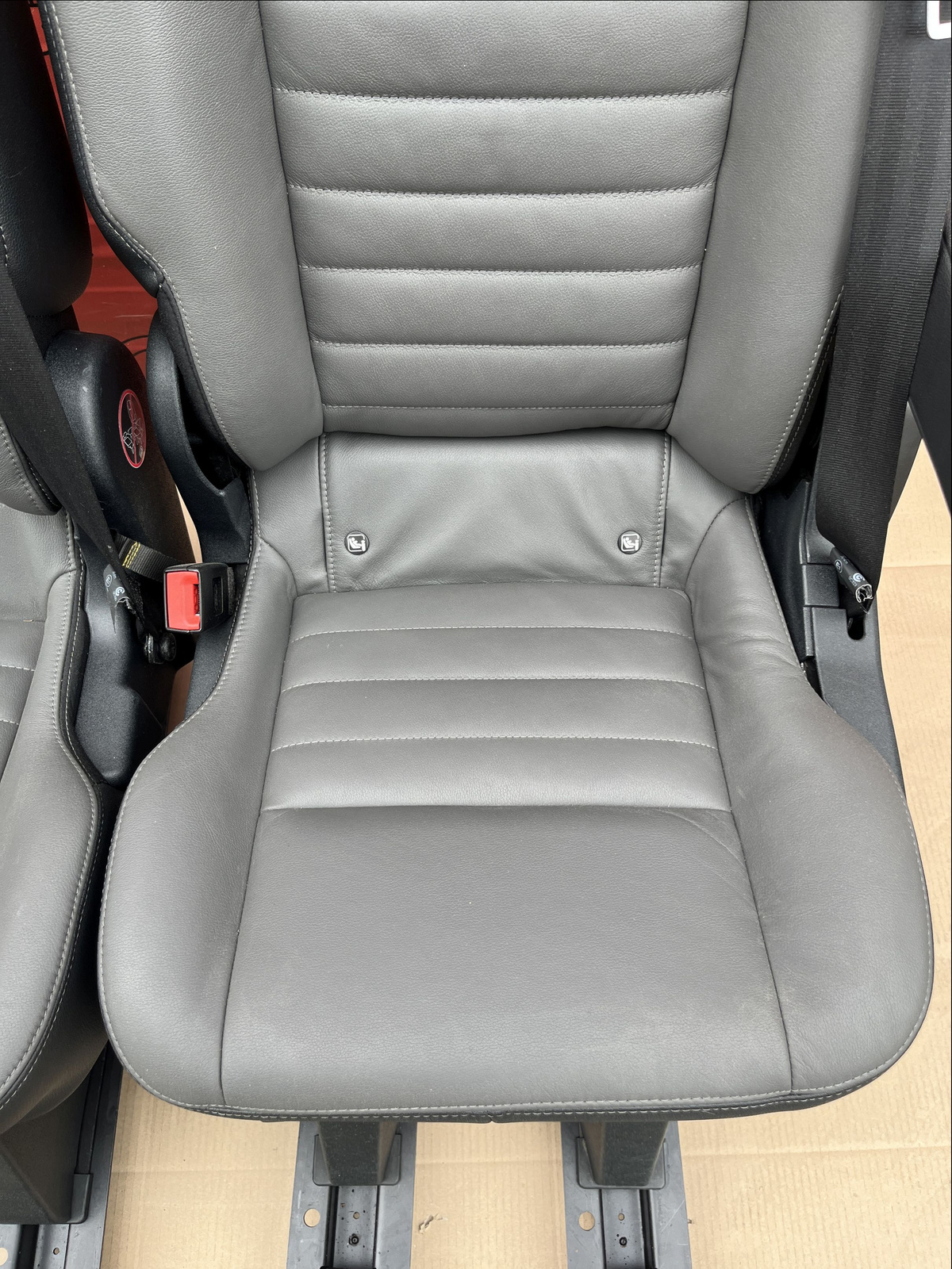 Seat Ford Transit Custom Tourneo bench rear folding seats 3x single seat leather