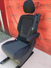 Seat single rear Mercedes V-class W447 Black Santos