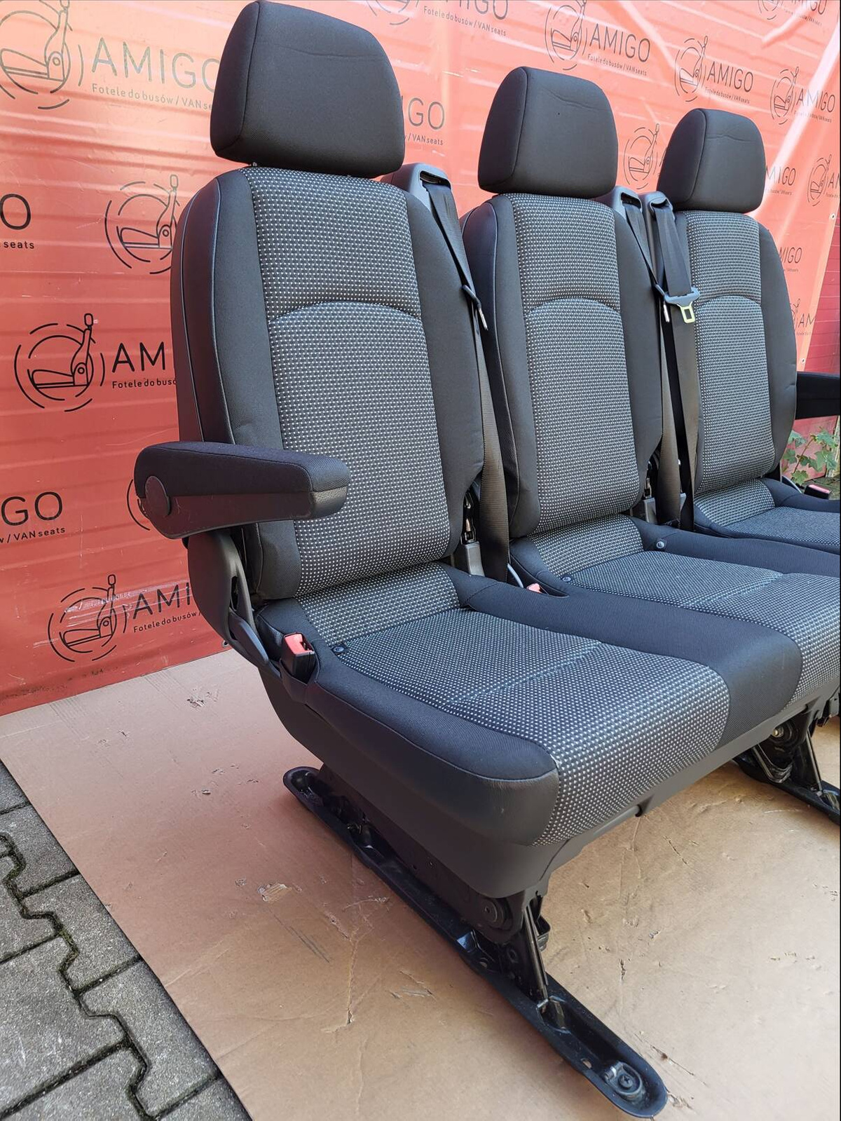 Rear Seats 2+1 bench single seat comfort MERCEDES W447 Vito Tourer Tunja RHD