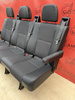 Seat Mercedes Sprinter 906 VW Crafter I 2006-2016 rear triple bench Leatherette
