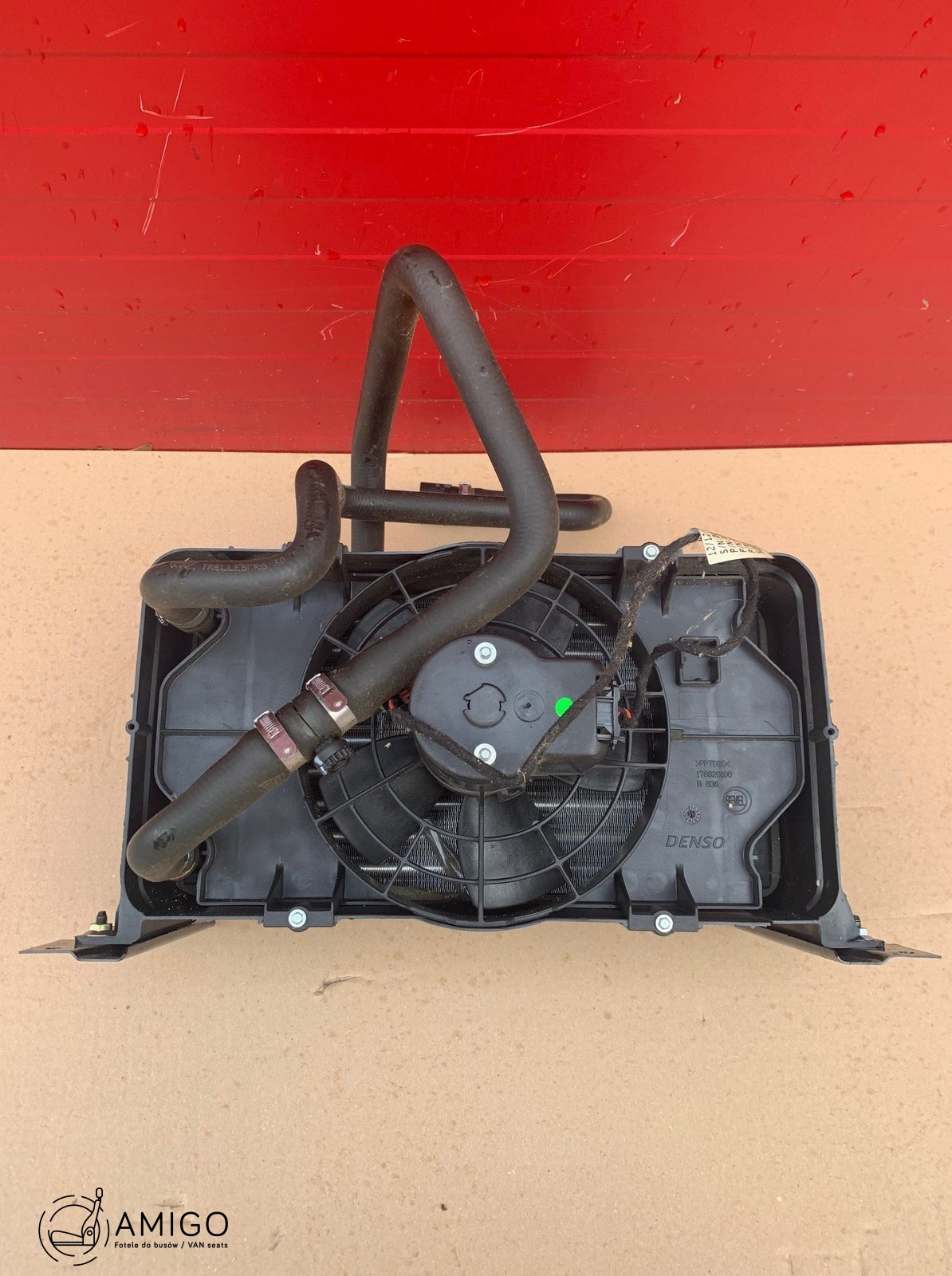 ADDIOTIONAL HEATER under seat BASE Fiat Ducato Boxer Jumper Relay 1350770080