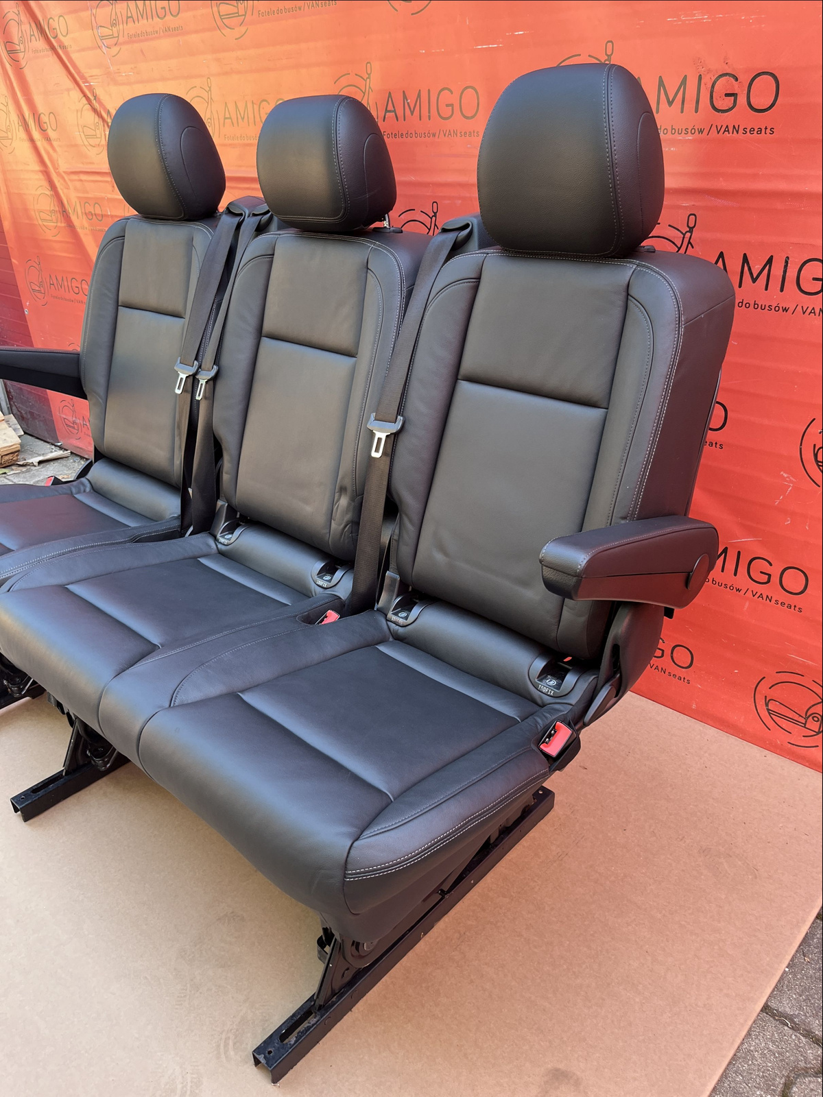 Mercedes V-class Vito Trafic Spaceclass Vivaro Tourer rear bench single seats swivel SET