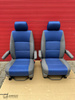 Driver passenger Captain seats seat airbag VW T5 Anthracite DUO BLUE Caravelle