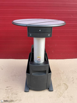 VW T6 T5 Multivan Caravelle rear table for rails anthracite