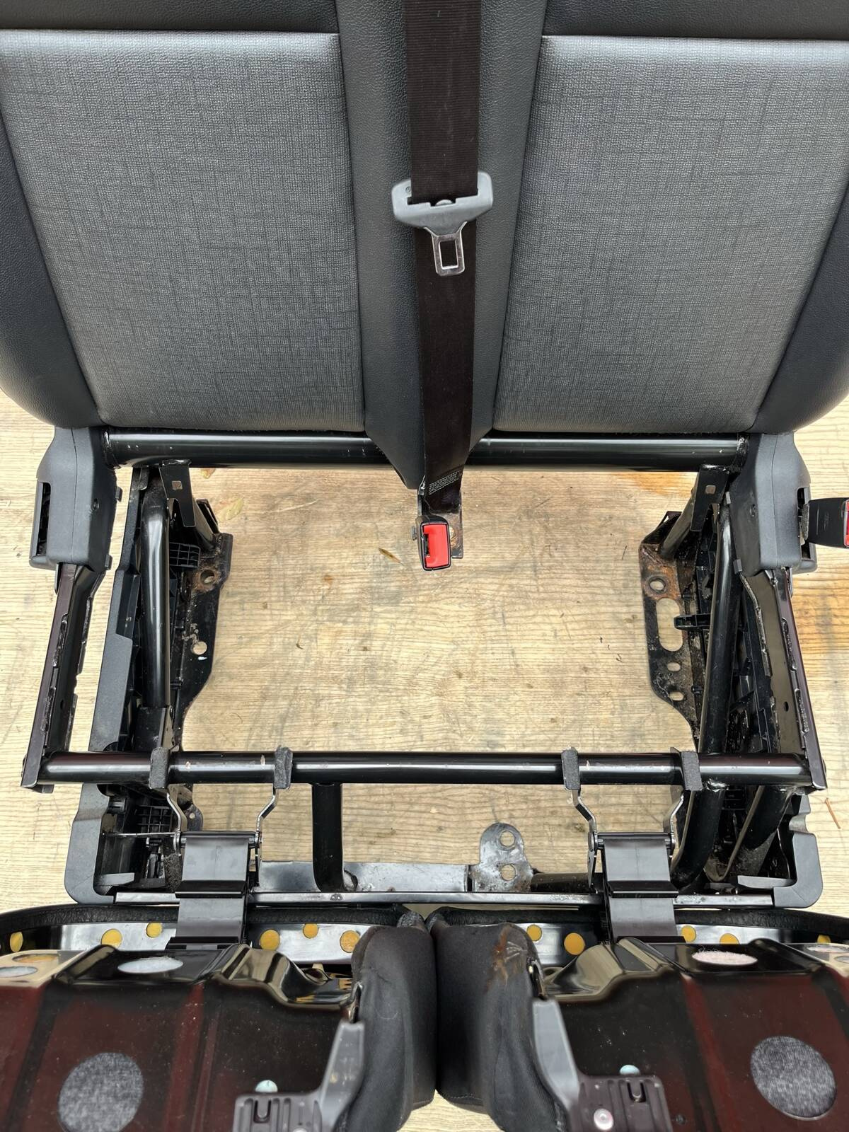 Seat Ford Transit Custom bench double front passenger LHD Vinyl