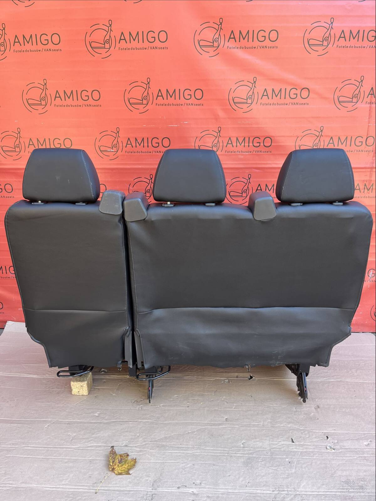 Rear Seats 2+1 bench single seat MERCEDES W639 Vito Tourer Viano leatherette RHD