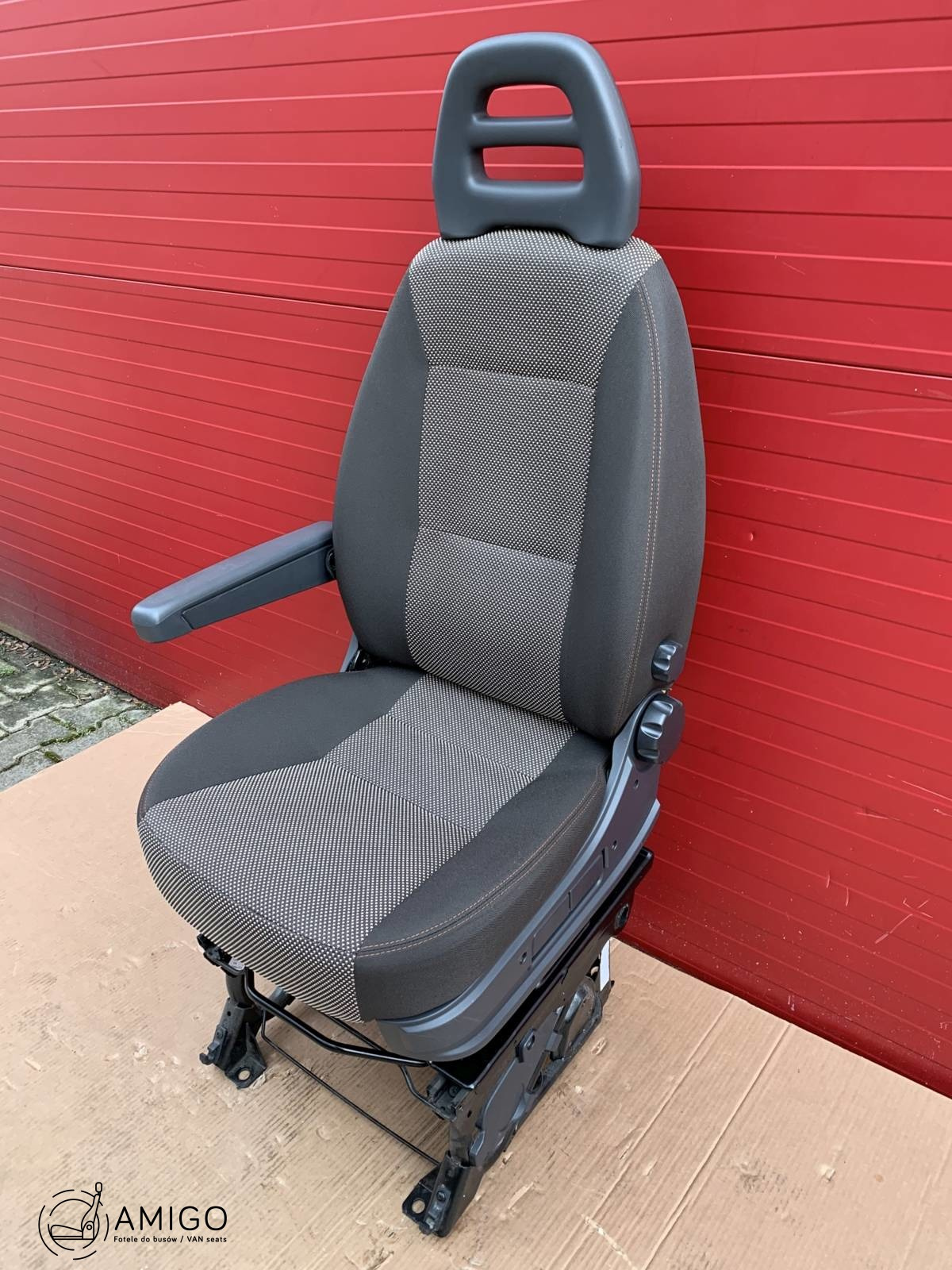 Seat Fiat Ducato Boxer Jumper Relay passenger seat armrest adjustments