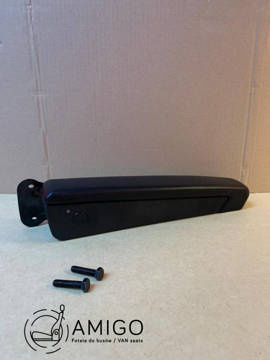 Fiat Ducato Boxer Jumper Relay Movano C | Right armrest for passenger seat black