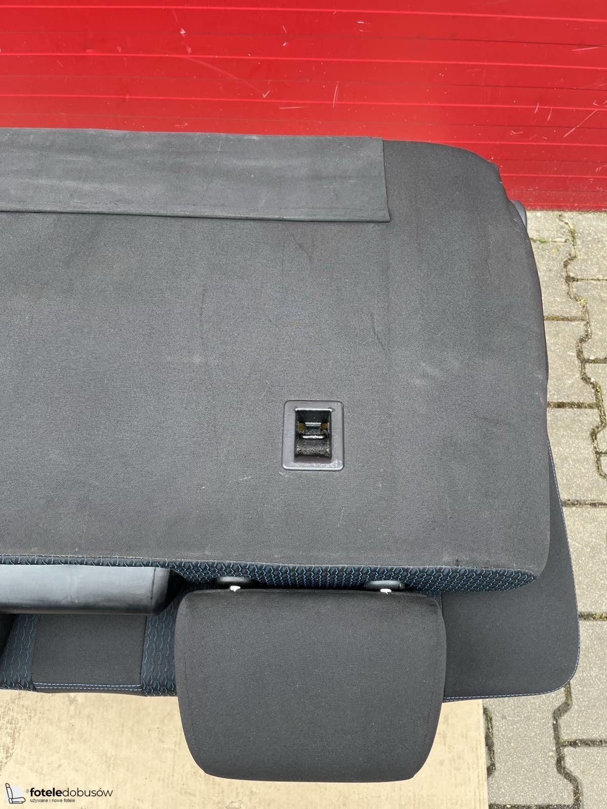 Bench rear triple seat VW T6 Freestyle Kutamo blue Multivan Caravelle t5