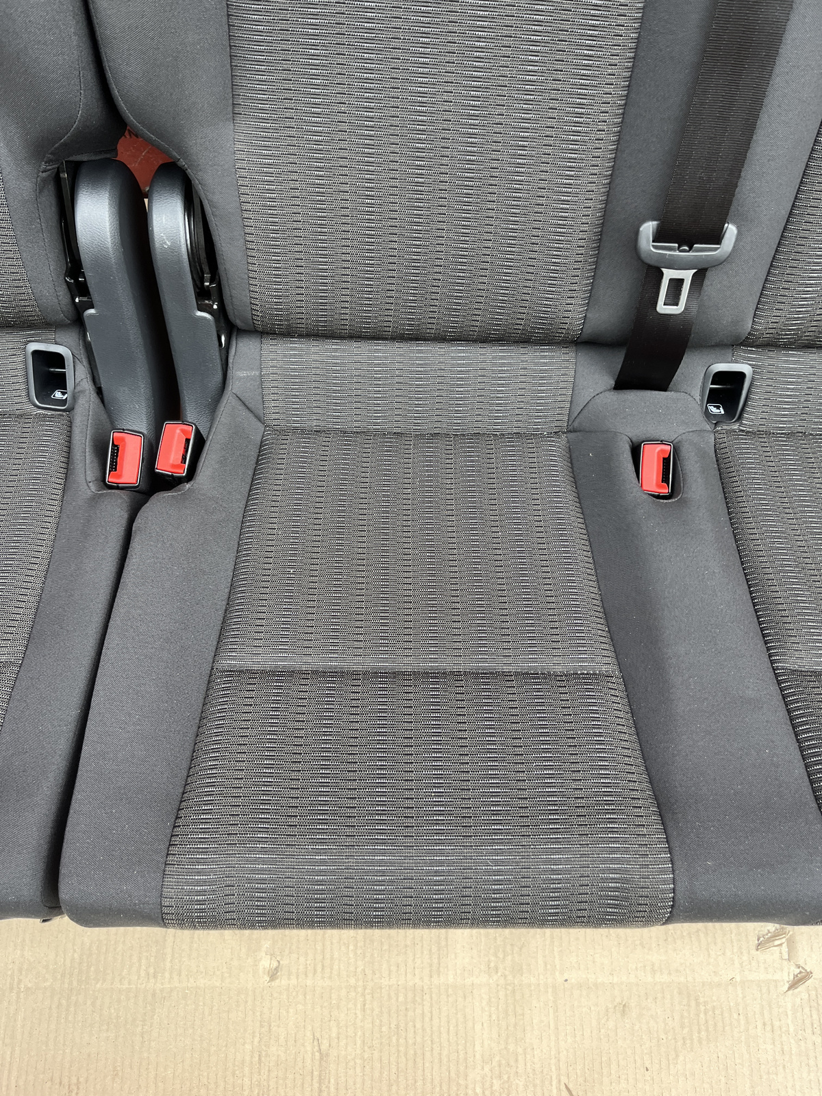 Seat rear bench double VW Caddy second row PANDU