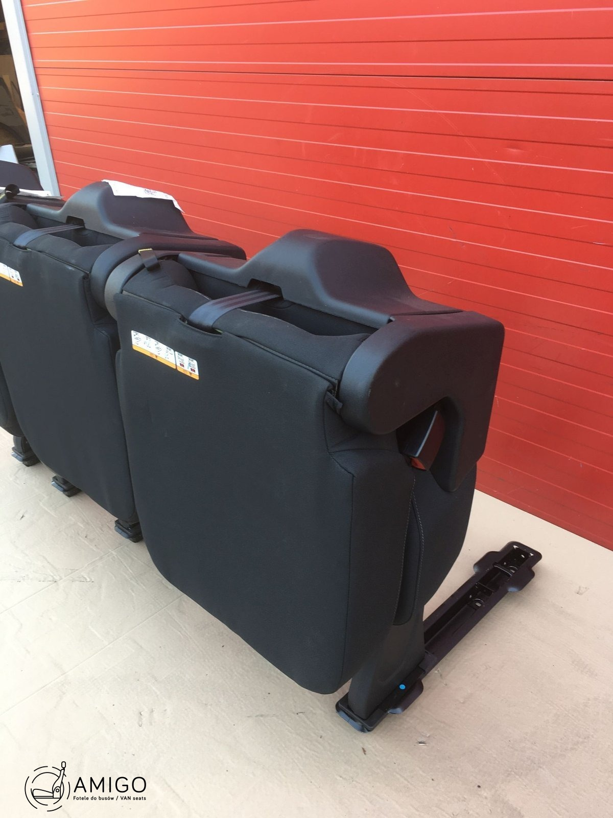 Seat Ford Transit Custom Tourneo bench rear folding seats 3x single seat