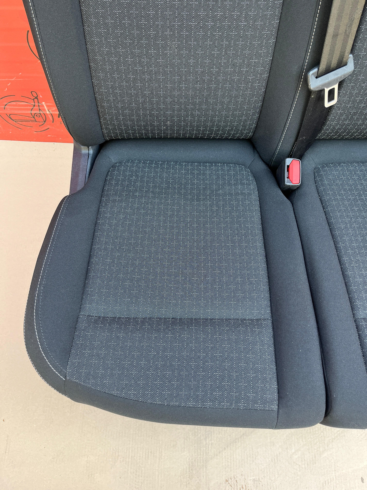 New Ford Transit Custom V710 23-25 Barlo double front passenger seat heated airbag LHD