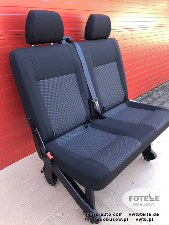Bench rear double seat VW T6.1 T6 Transporter DOUBLE GRID t5 isofix LHD