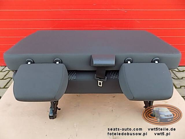 Bench rear double seat VW T5 GP Transporter TASAMO RHD UK