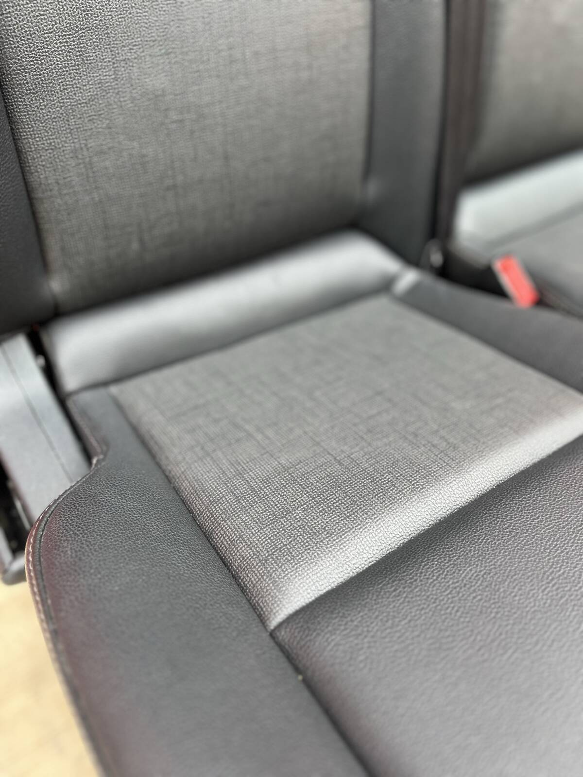 Seat Ford Transit Custom bench double front passenger LHD Vinyl