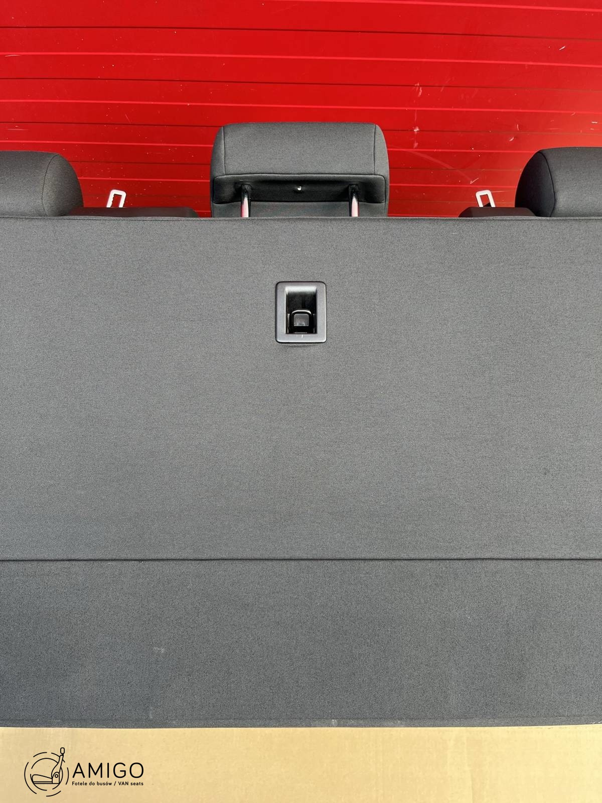 Bench rear triple seat VW T6.1 T6 Multivan Caravelle Circuit black t5