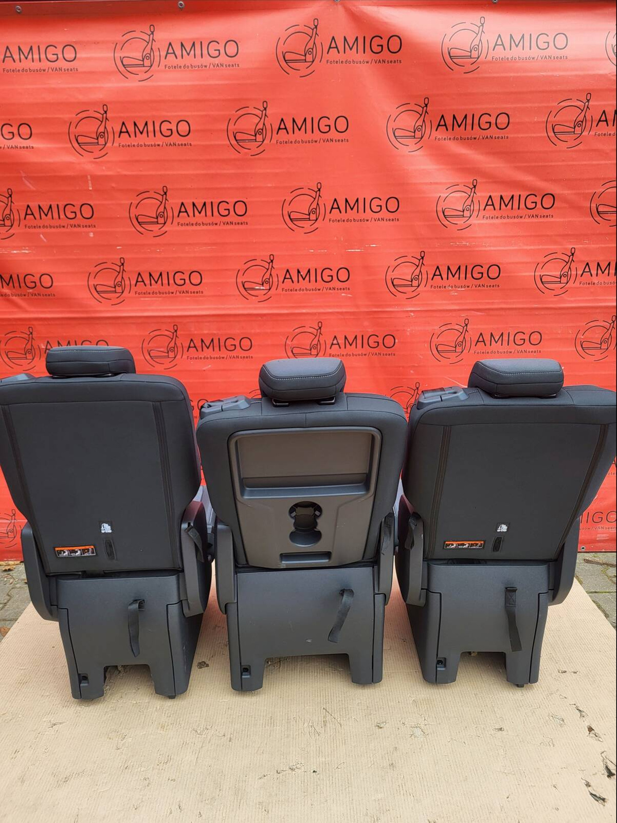 Seat 1+1+1 Ford Transit Tourneo Custom V710 2024-2025 bench rear seats triple single