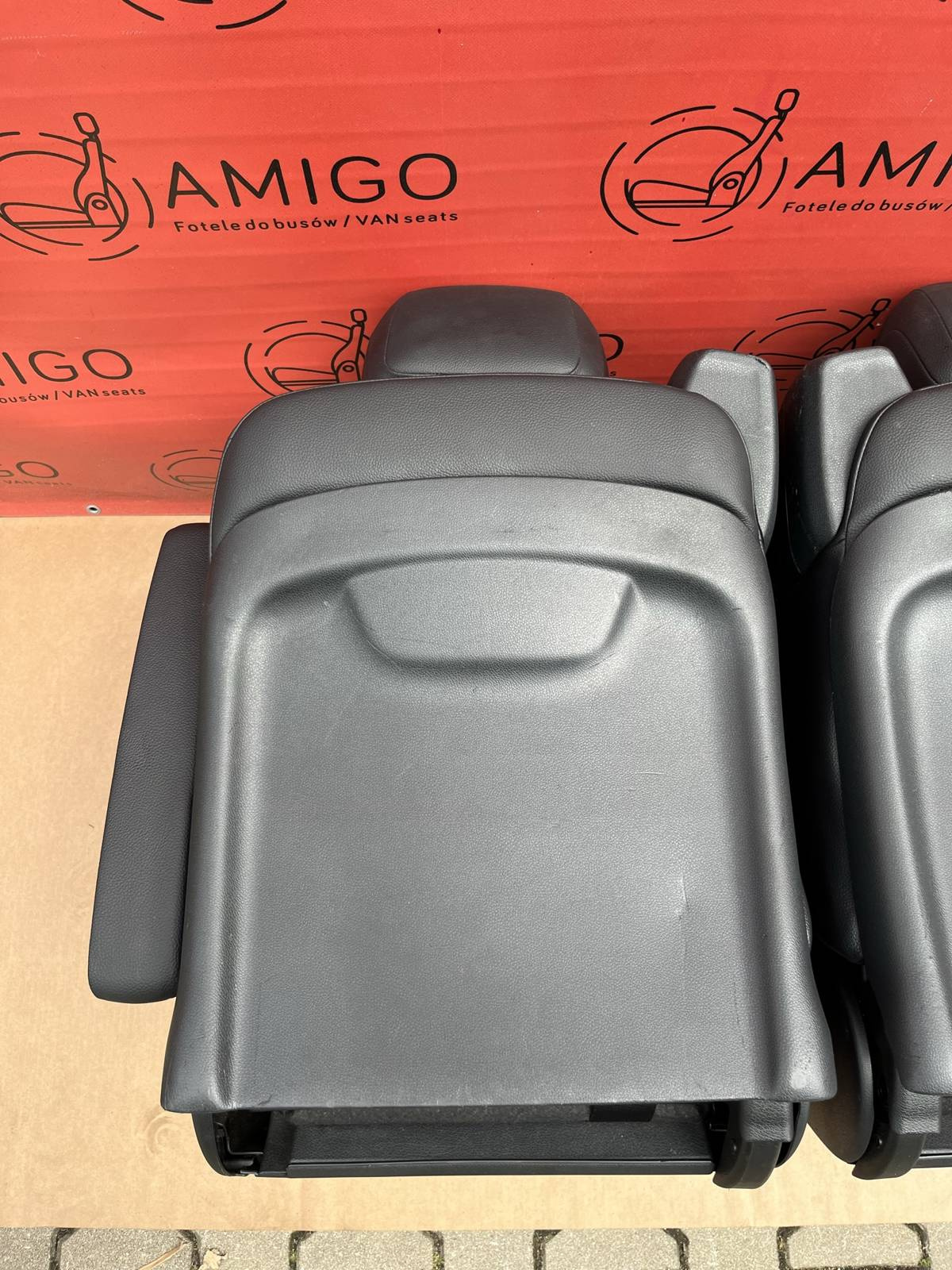 Rear Seats 2+1 bench single seat comf MERCEDES W447 Vito Tourer Faux Leather RHD