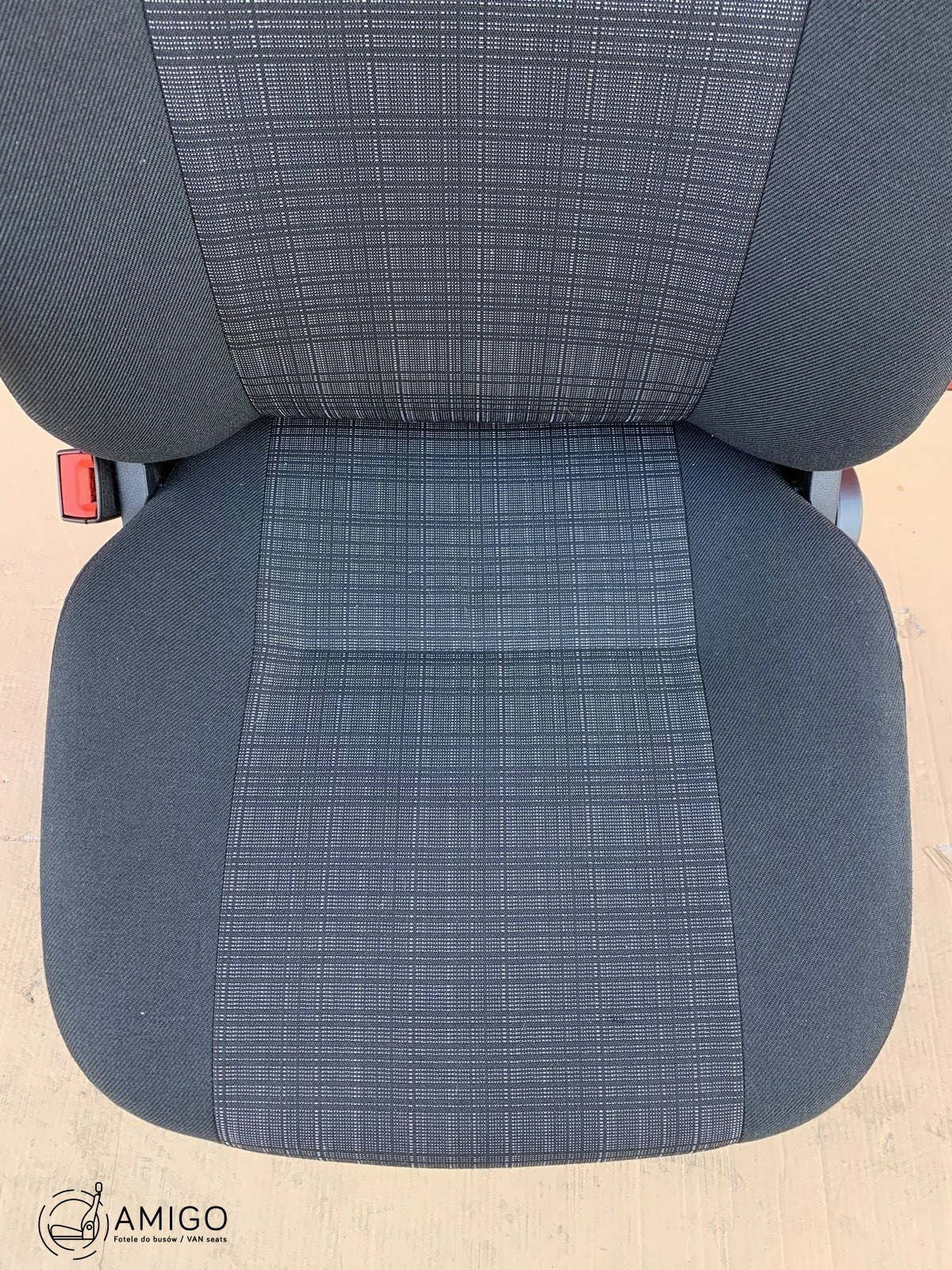 Mercedes Sprinter 906 UK passenger seat | EU driver seat Tunja Black adjustments suspension pumped