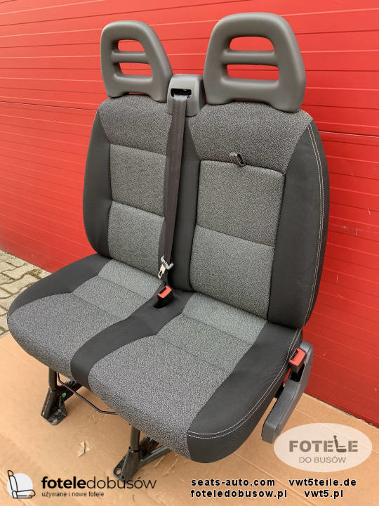 Seat Fiat Ducato Boxer Jumper Relay double front bench cupholder passenger LHD