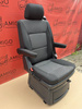 Seat VW T6.1 Multivan Caravelle titan black QUADRATIC swivel rear t5