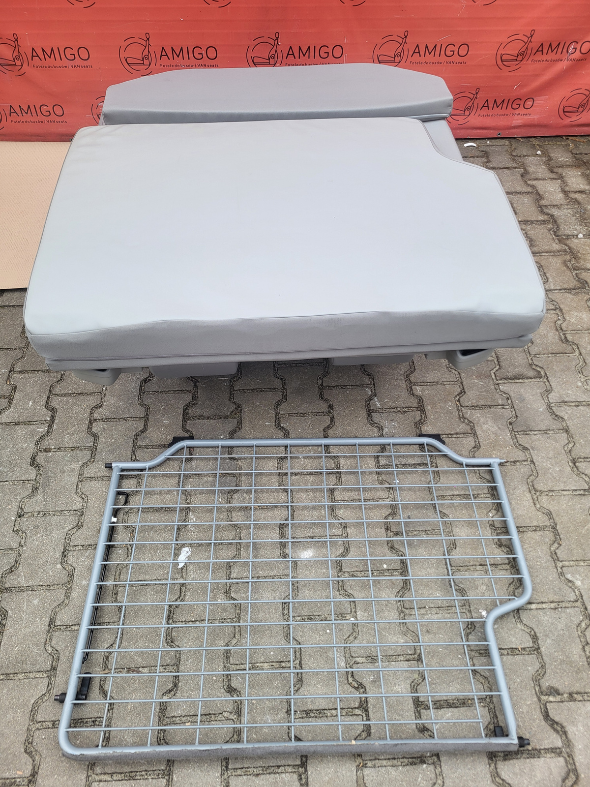 Seat VW T6 T5 California double passenger bench bed Multivan sleep function for rails