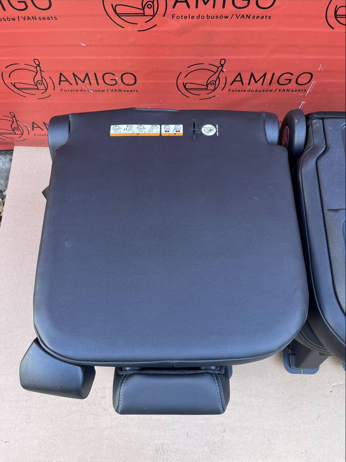 Seat Ford Transit Custom Tourneo bench rear folding seats 3x single seat ACTIVE