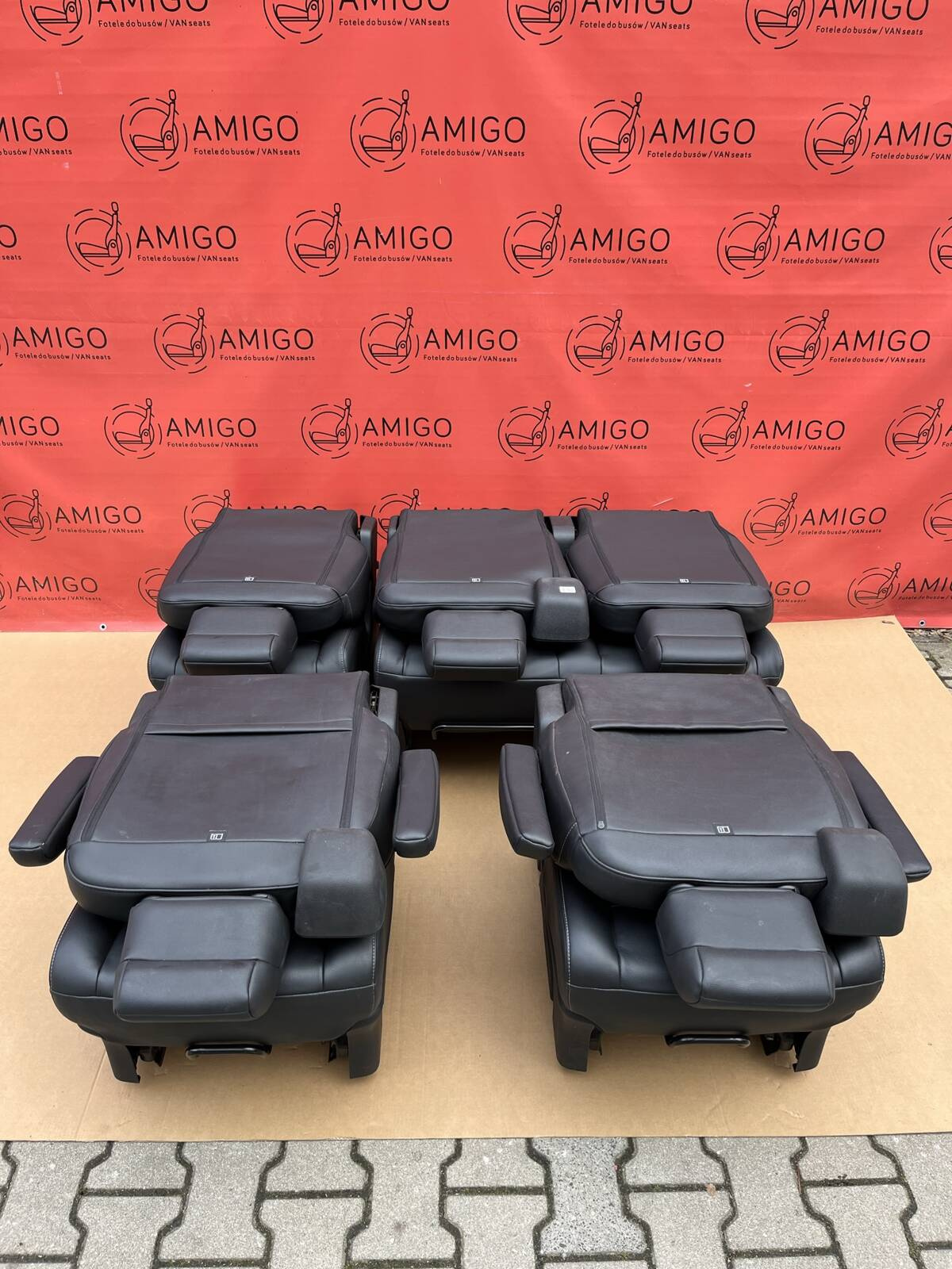 Rear seats bench single Traveller Spacetourer Ulysse Zafira Vivaro Proace leather rails