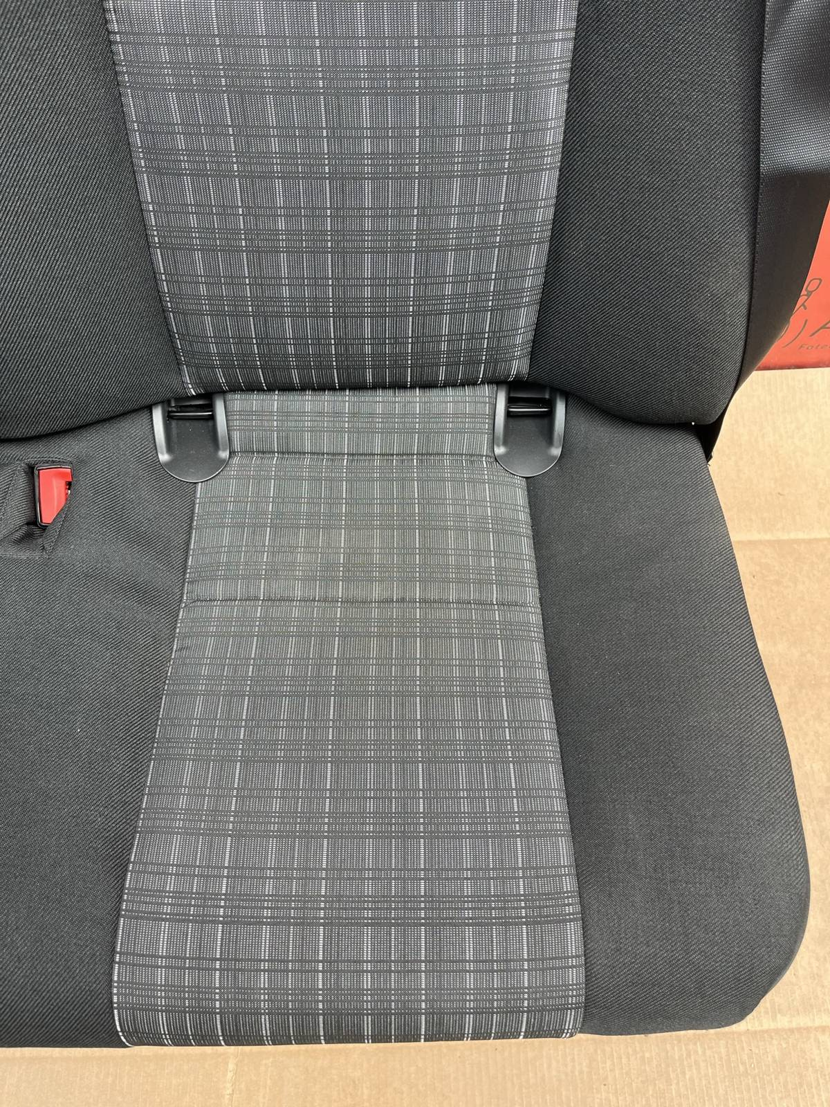 Seat Mercedes Sprinter W906 rear double bench seat with armrests isofix TUNJA