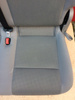Seat rear bench double VW Caddy second row grey