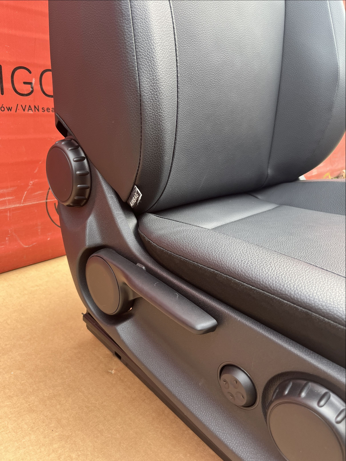 Mercedes Vito W447 MB EU Passenger | UK driver Seat Front 2014-25 leatherette Airbag