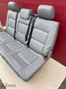 Bench rear triple seat VW T5 grey leather Multivan Caravelle t6