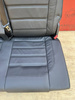 Bench rear triple seat VW T5 T6 titan black leather Multivan Caravelle t5