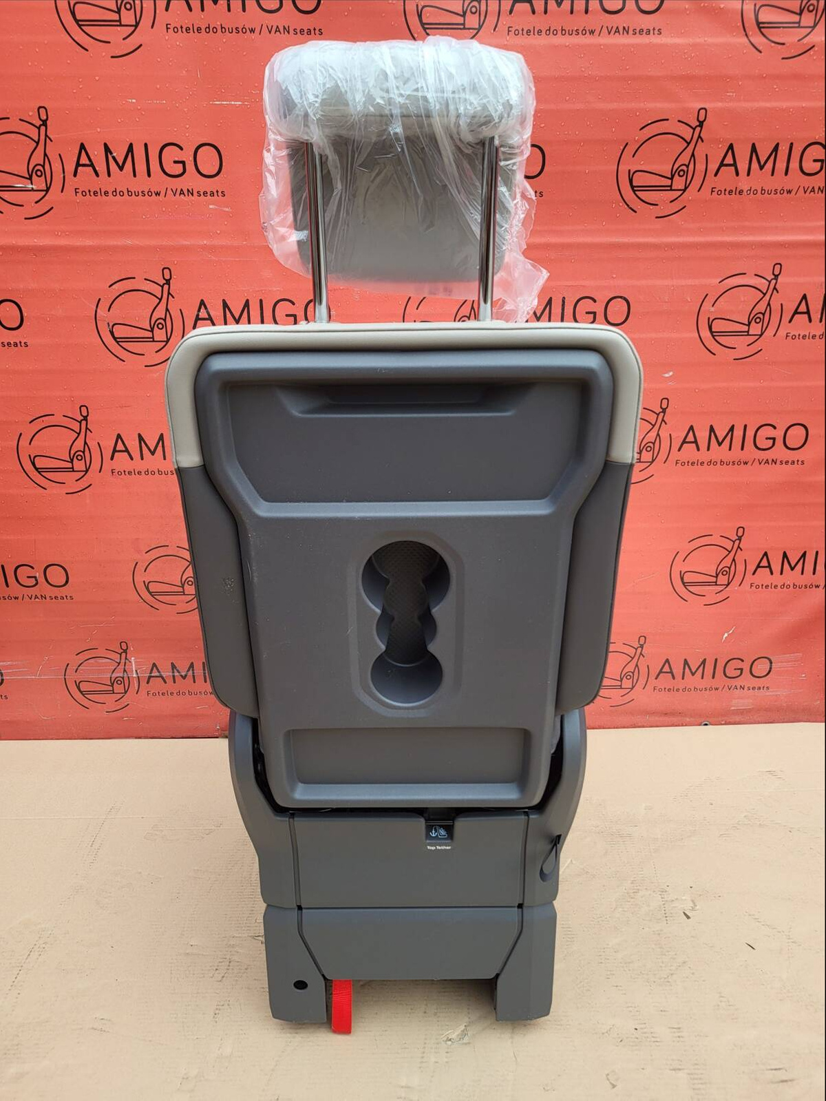 Seat NEW VW Multivan single middle with seatbelt T7 Leather Savona