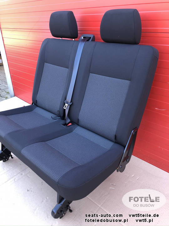 Bench rear double seat VW T6.1 T6 Transporter DOUBLE GRID t5 isofix LHD