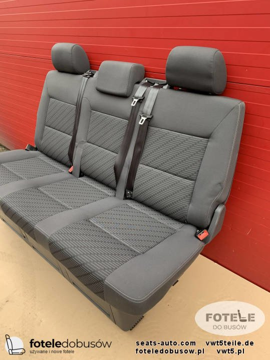 Bench rear triple seat VW T5 T6 Cheyenne Multivan Caravelle