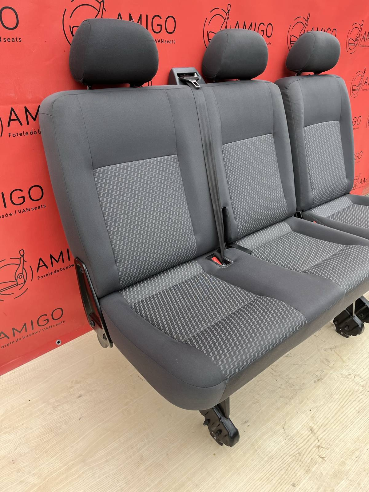 VW T5.1 T5 Bench rear double single seat TASAMO 2nd row RHD