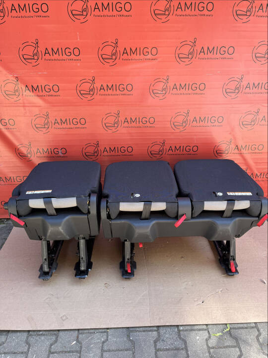 Seat Ford Transit Custom Kombi bench rear seats double single 2nd row RHD ECKO