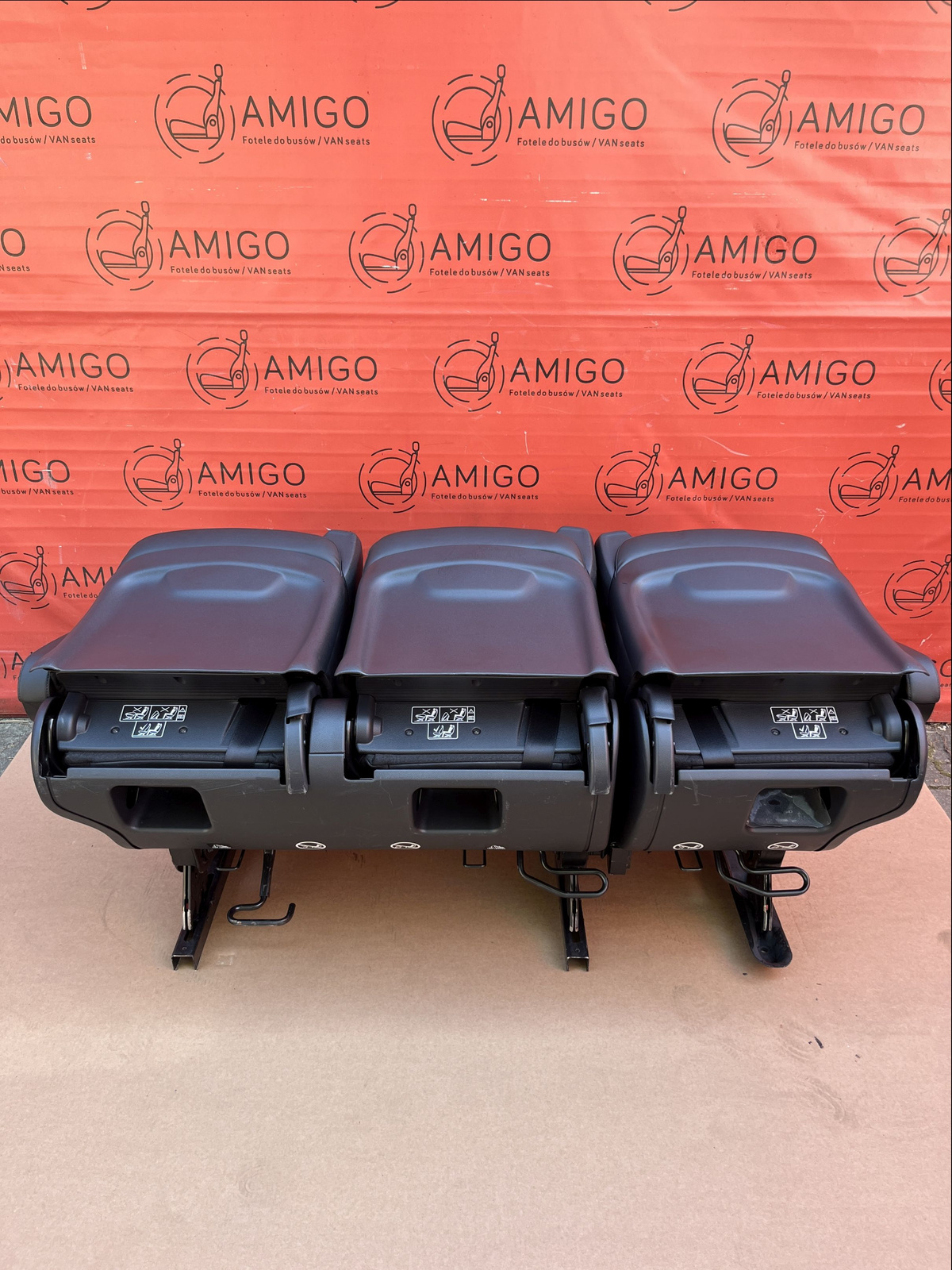 Mercedes V-class Vito Trafic Spaceclass Vivaro Tourer rear bench single seats swivel SET