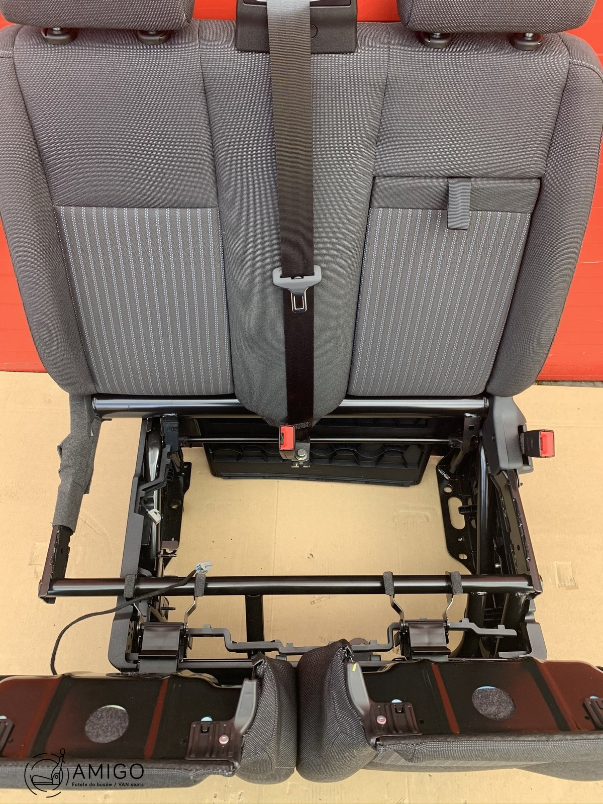 Seat Ford Transit bench double front passenger Lane heated LHD