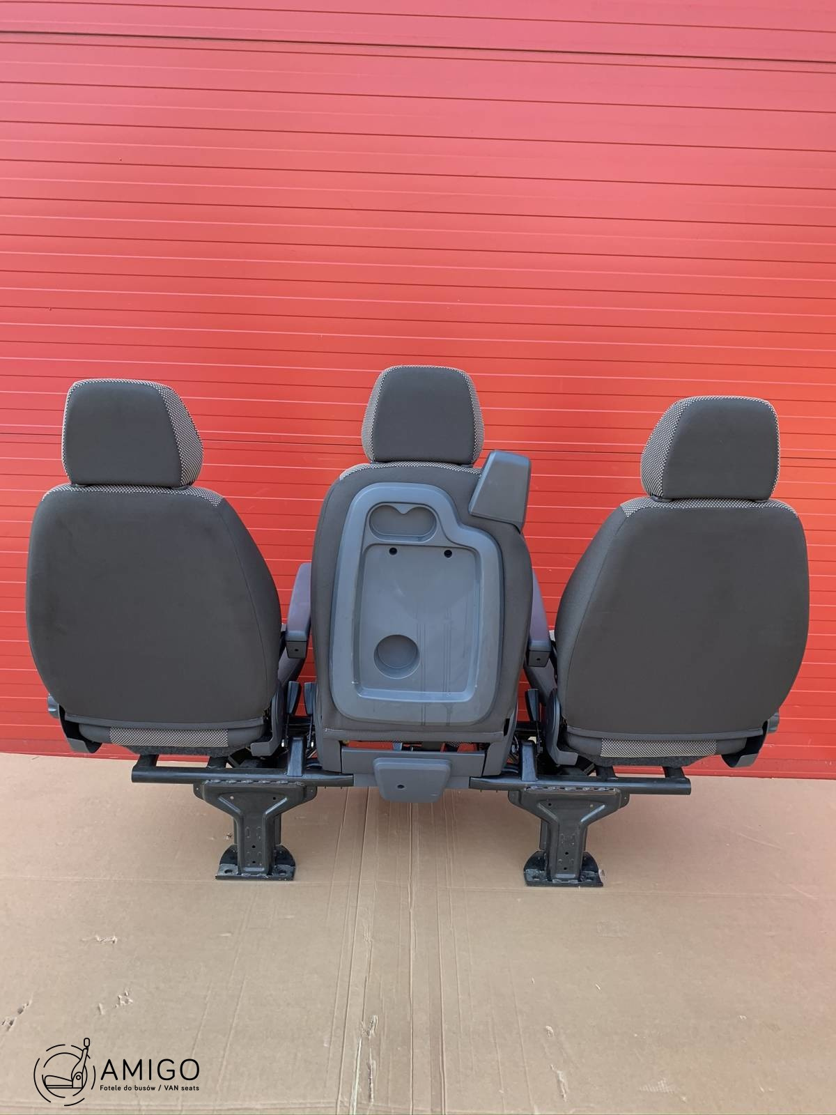 Seat Fiat Ducato Boxer Jumper Citroën Relay bench triple rear armrests
