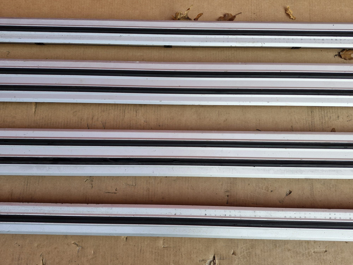 Rear rails for seats double Volkswagen VW T5 Multivan Caravelle SWB set