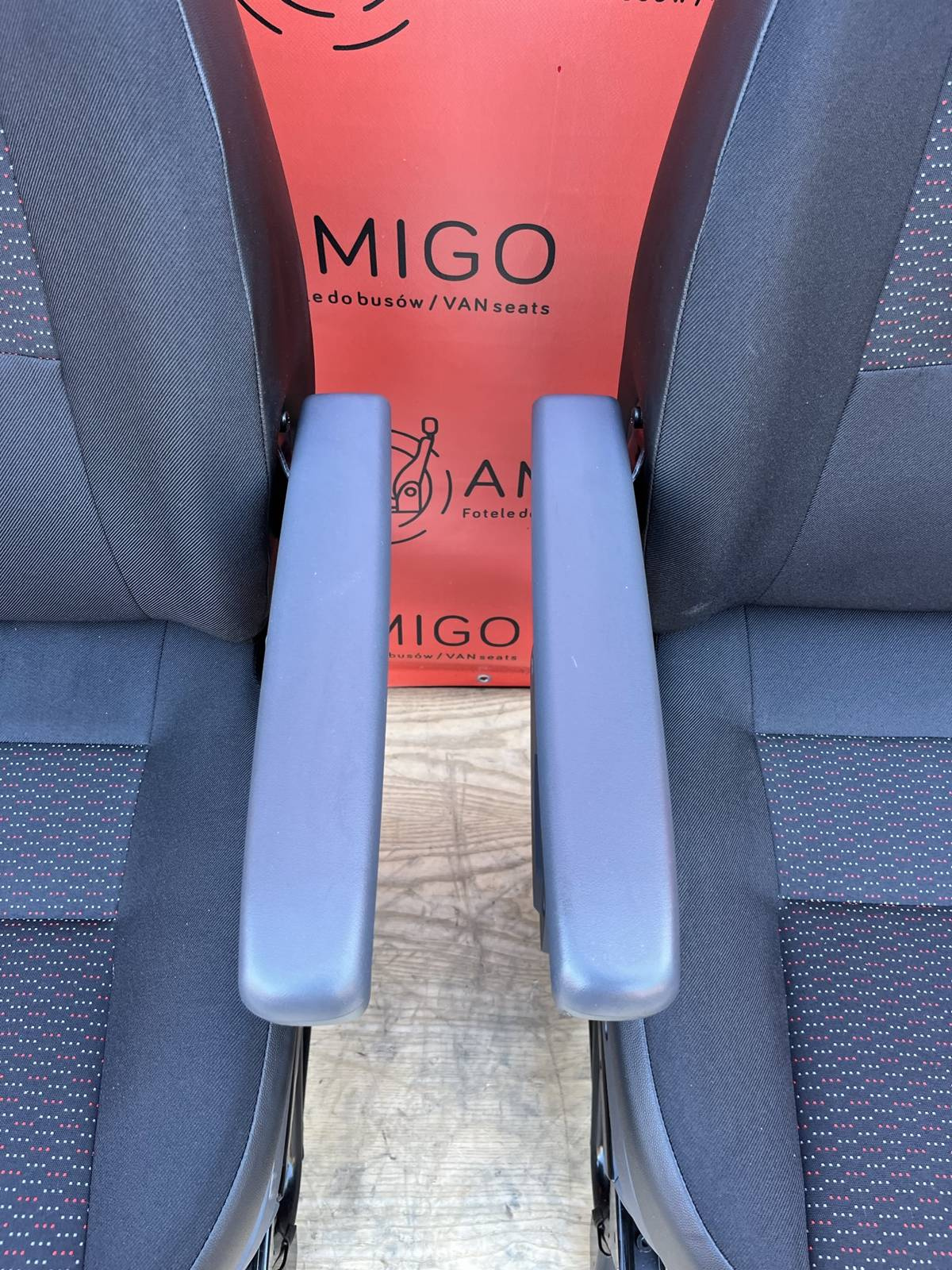 Seats Fiat Ducato Boxer Jumper Relay driver passenger seat armrests heating